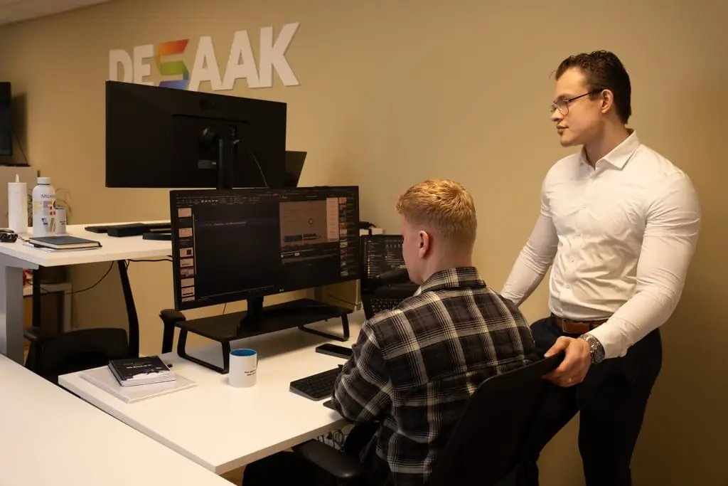 De Saak consultants begeleiden Business Central ERP-implementatie op kantoor